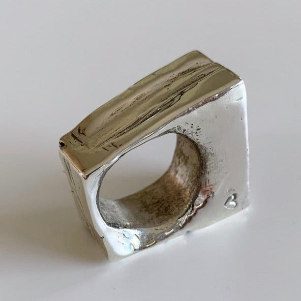 ONLY THE BRAVE IN SOLID SILVER