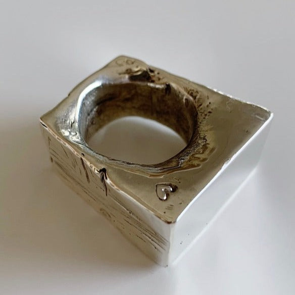 ONLY THE BRAVE IN SOLID SILVER