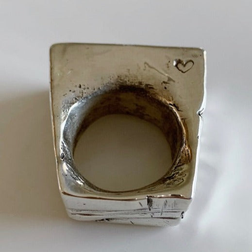 ONLY THE BRAVE IN SOLID SILVER