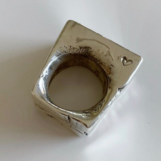 ONLY THE BRAVE IN SOLID SILVER