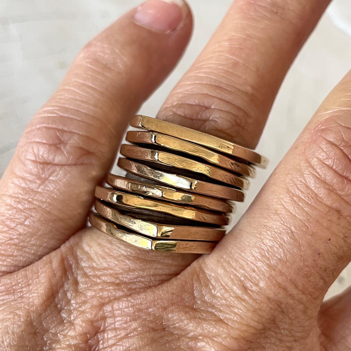 OPERA SLICE SET OF 4 IN SOLID BRONZE