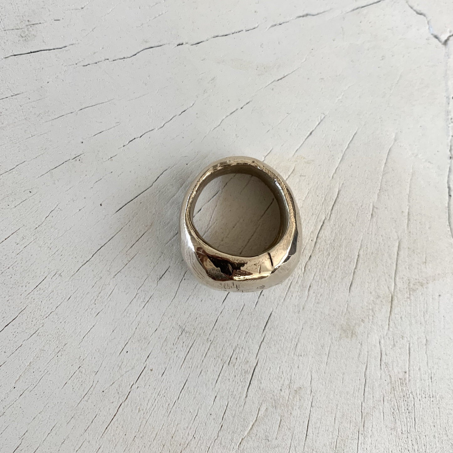 NUGGET IN SOLID BRONZE