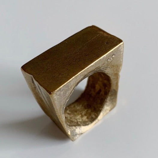 ONLY THE BRAVE IN SOLID BRONZE