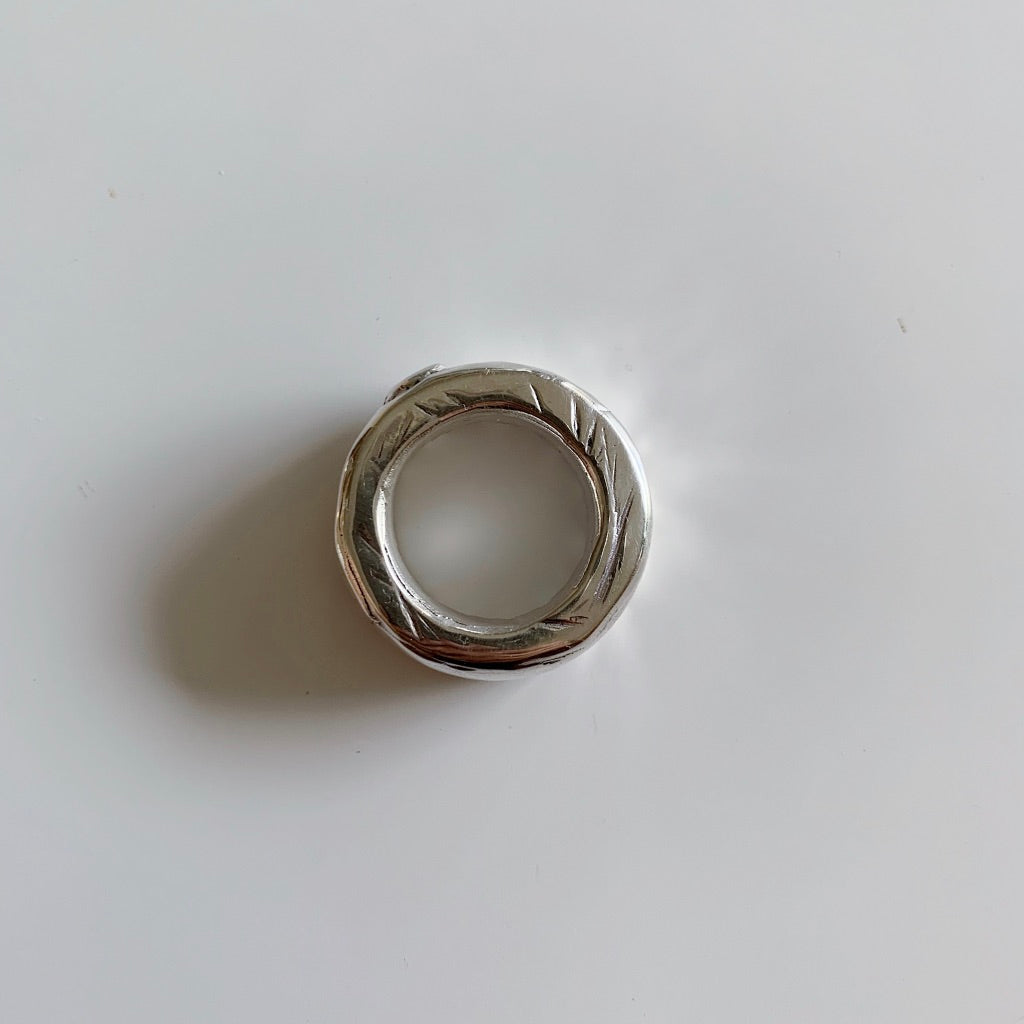 MIDI WEDDER IN SOLID SILVER