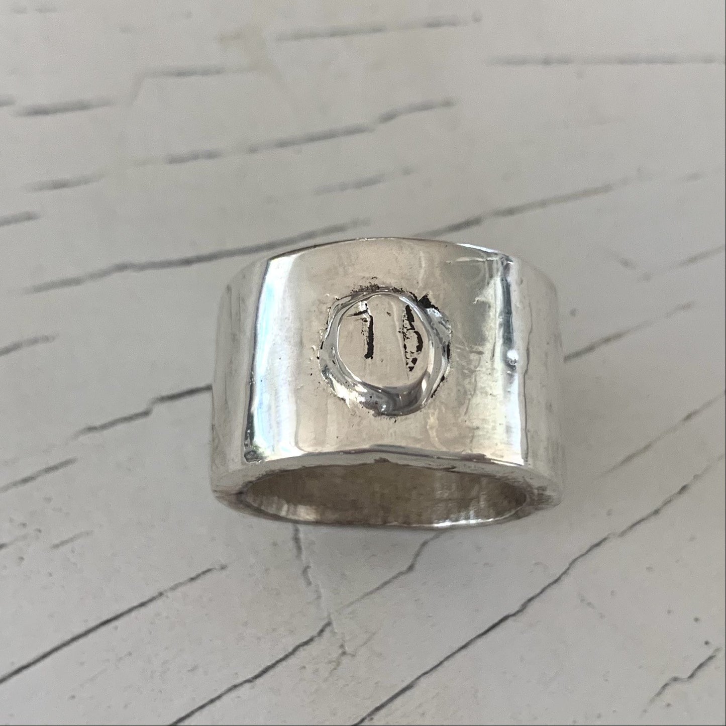 DAVID PINKY IN SOLID SILVER