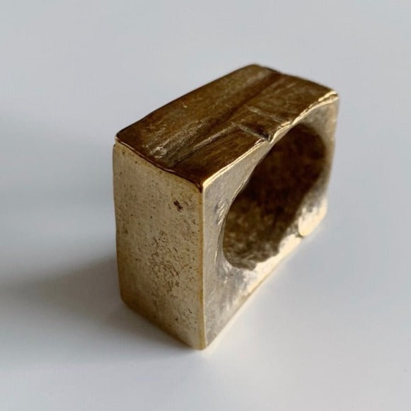 ONLY THE BRAVE IN SOLID BRONZE