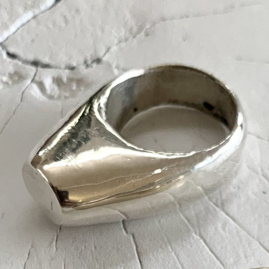 DOUBLE BAE IN SOLID SILVER