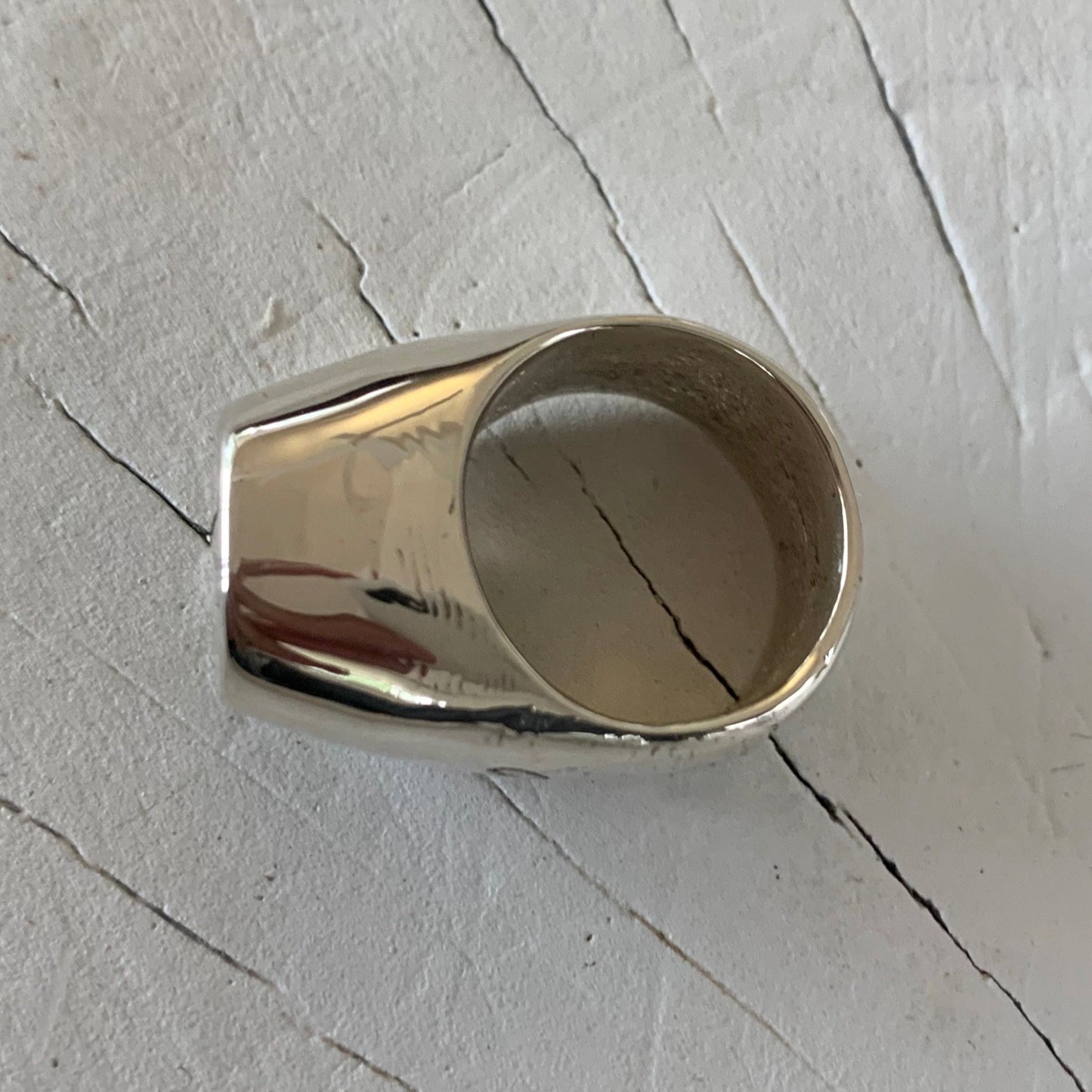 BAE PINKY IN SOLID SILVER