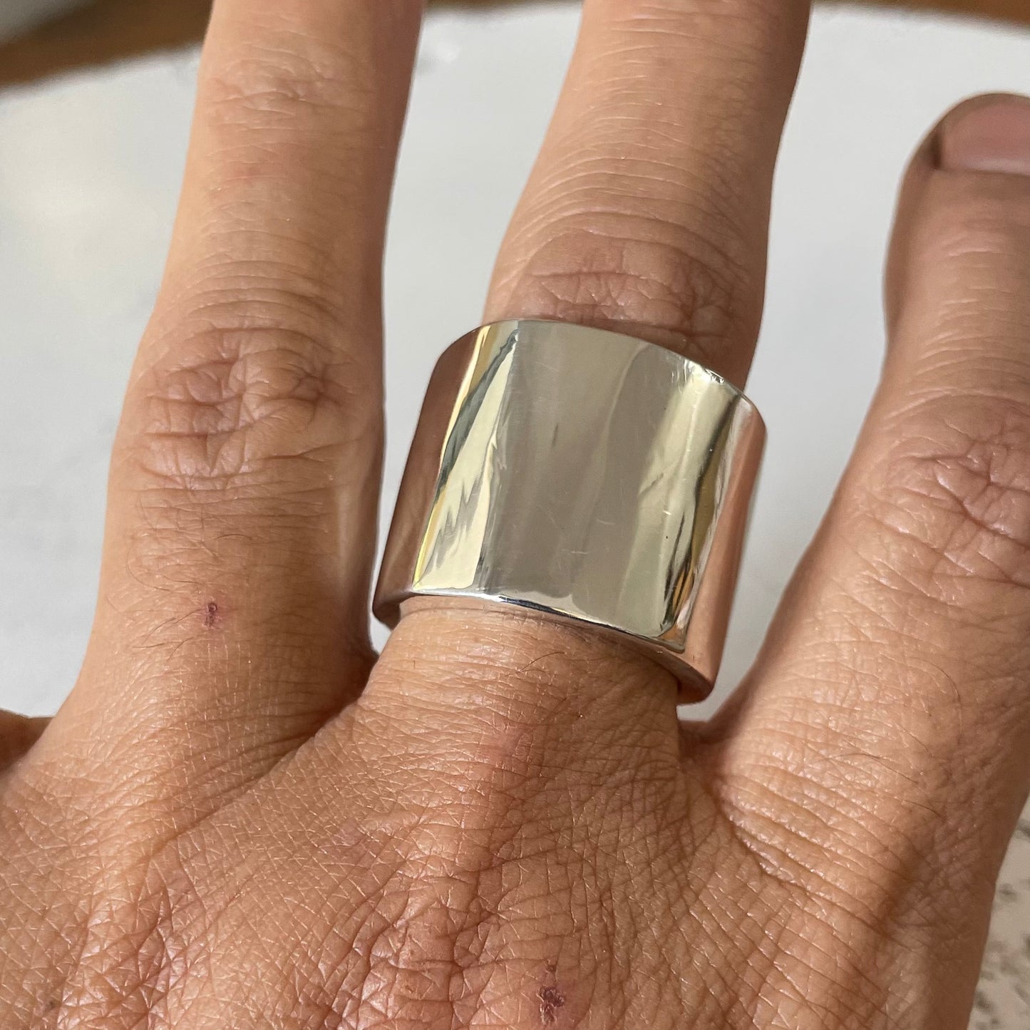 HUSK IN SOLID SILVER.