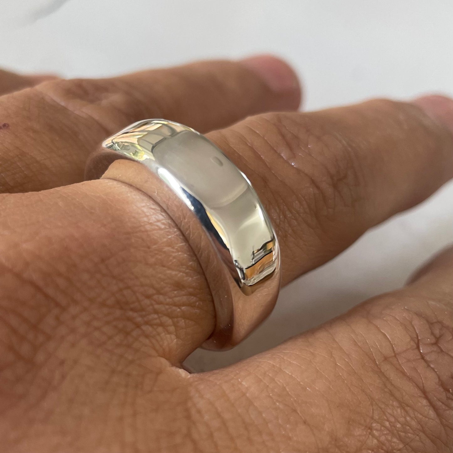 LUNA IN SOLID SILVER