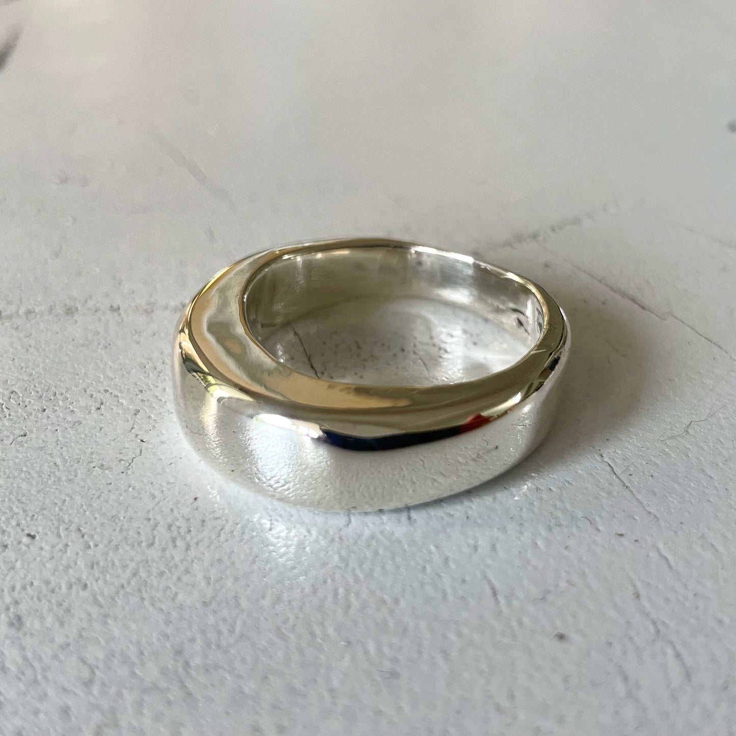 LUNA IN SOLID SILVER
