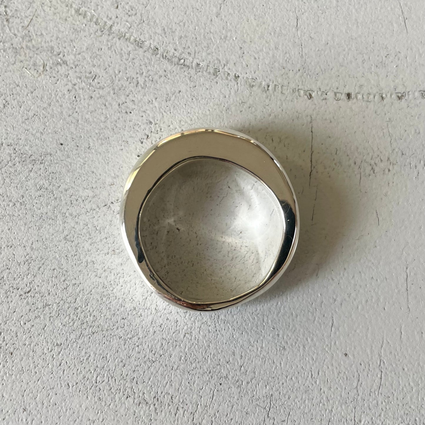 LUNA IN SOLID SILVER