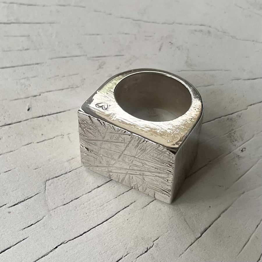HOMME IN SOLID SILVER