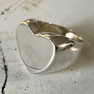 MY HEART IN SOLID SILVER