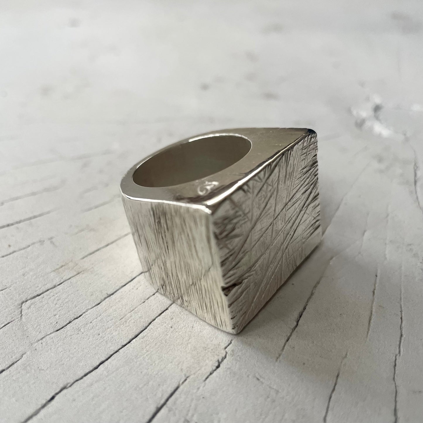 HOMME IN SOLID SILVER