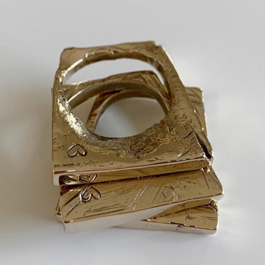 OTB SLICE IN SOLID BRONZE